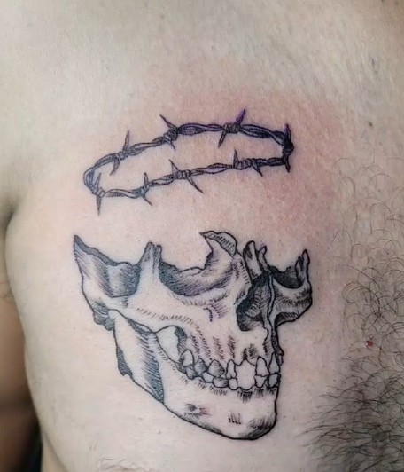 Skull & Thorns